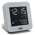 BC09 Braun digital radio controlled alarm clock - grey