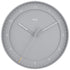 BC17 Braun classic large analogue european radio controlled wall clock - grey