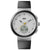 BN0299 Braun gents step counter watch - white dial and black silicone strap