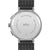 BN0299 Braun gents step counter watch - black dial and black silicone strap