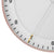 BC17 Braun Classic Large Analogue European Radio Controlled Wall Clock - Rose/White