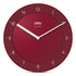BC06 Braun classic analogue european radio controlled wall clock - red