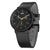 Braun Gents BN0035 Classic Chronograph Watch - Black and Black Leather Strap