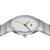 Braun Ladies BN0211 Classic Slim Watch - White Dial and Stainless Steel Bracelet