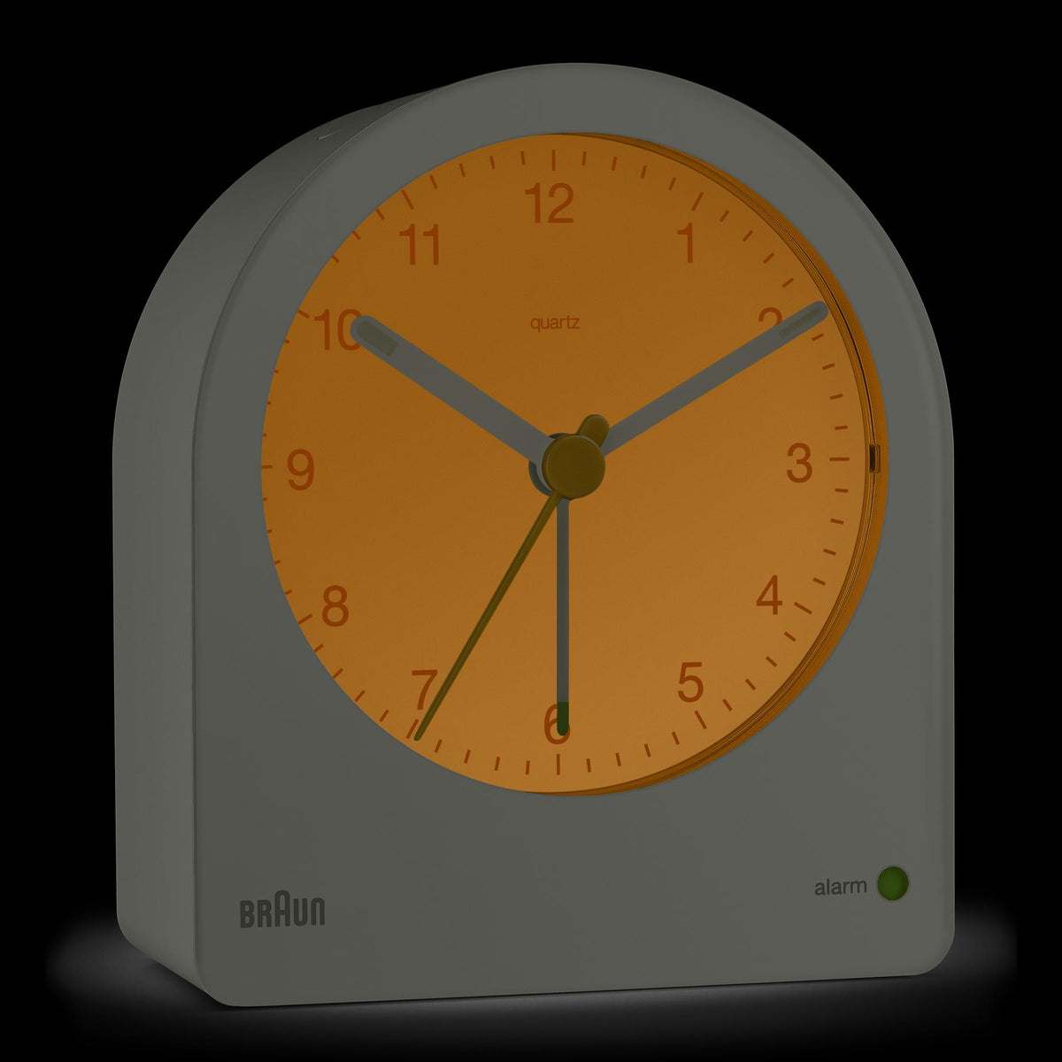 BC22 Braun Classic Analogue Alarm Clock - Grey – Braun Clocks DE