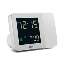 BC15 Braun digital projection alarm clock - white
