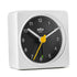 BC02 Classic Travel Analogue Alarm Clock - White & Black