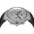 Gents BN0265 Classic Chronograph Watch with Leather Strap - Silver and Black Leather Strap