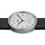 Braun Gents BN0024 Classic Watch - White Dial and Black Leather Strap