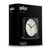 BC03 Braun Classic Analogue Alarm Clock  - Black & White