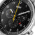 Braun Gents BN0095 Prestige Chronograph Watch - Silver Case and Black Leather Strap
