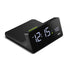 BC21 Braun digital wireless charging alarm clock - black