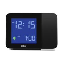 BC15 Braun digital projection alarm clock - black