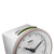 BC07 Braun Classic Analogue European Radio Controlled Alarm Clock - Pink & White